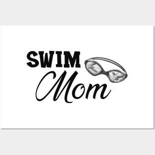 Swim Mom Posters and Art